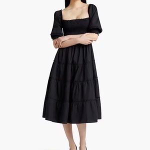 HILL HOUSE HOME Nesli Nap Dress Black